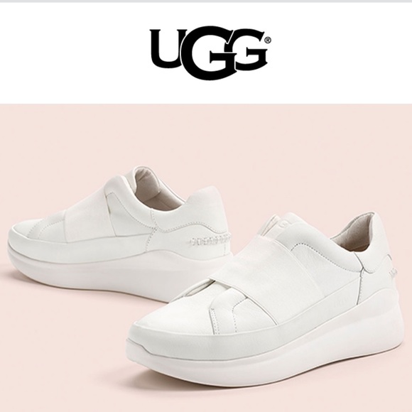 UGG Shoes - UGG The Libu Sneaker Trainer White Size 9.5